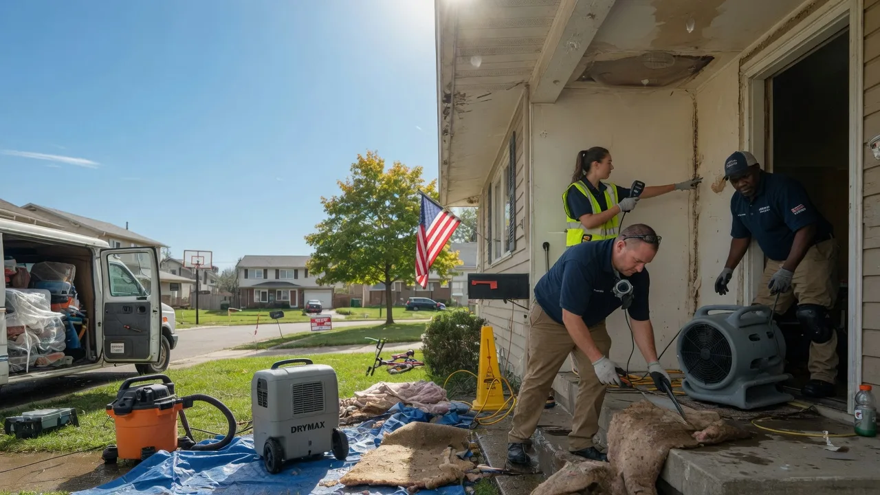 Water Damage Restoration in Onaka, SD near me